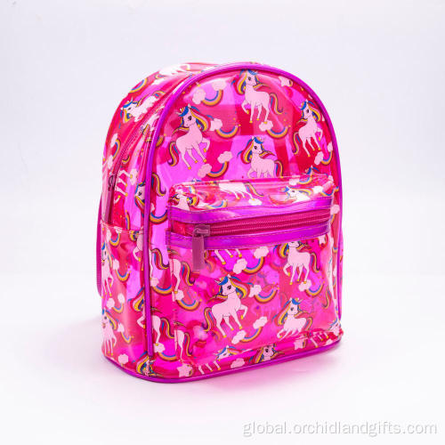 Pink Children's Printed Small Bag